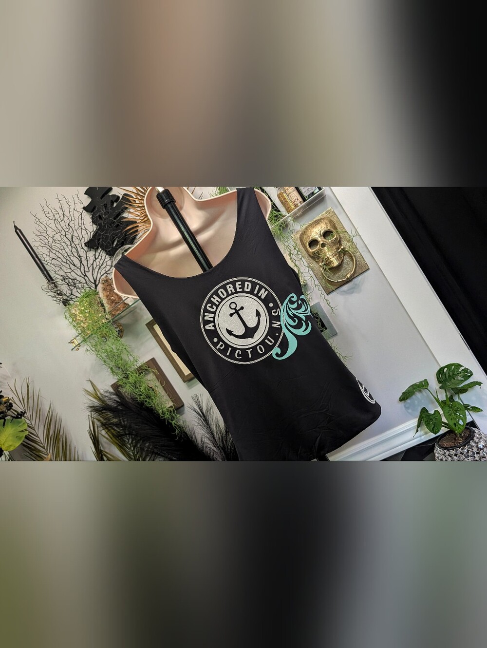 Ocean Drip "Anchored in Pictou" Tank Top XL NWT
